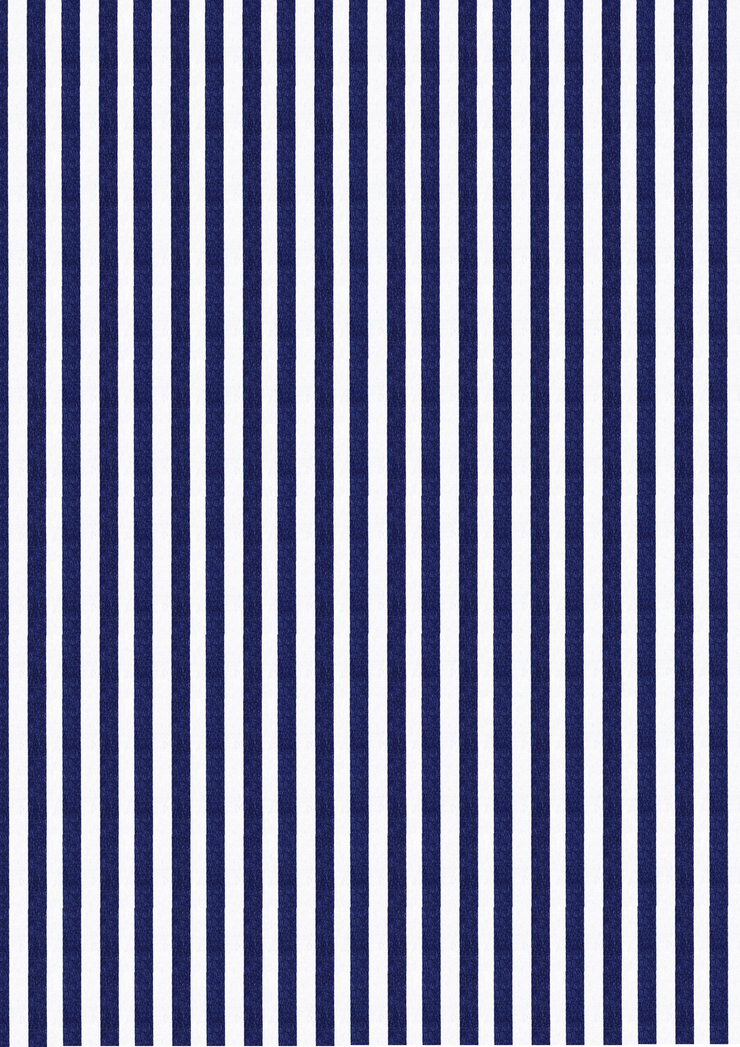 300TC Cotton Navy Blue and White broad stripes