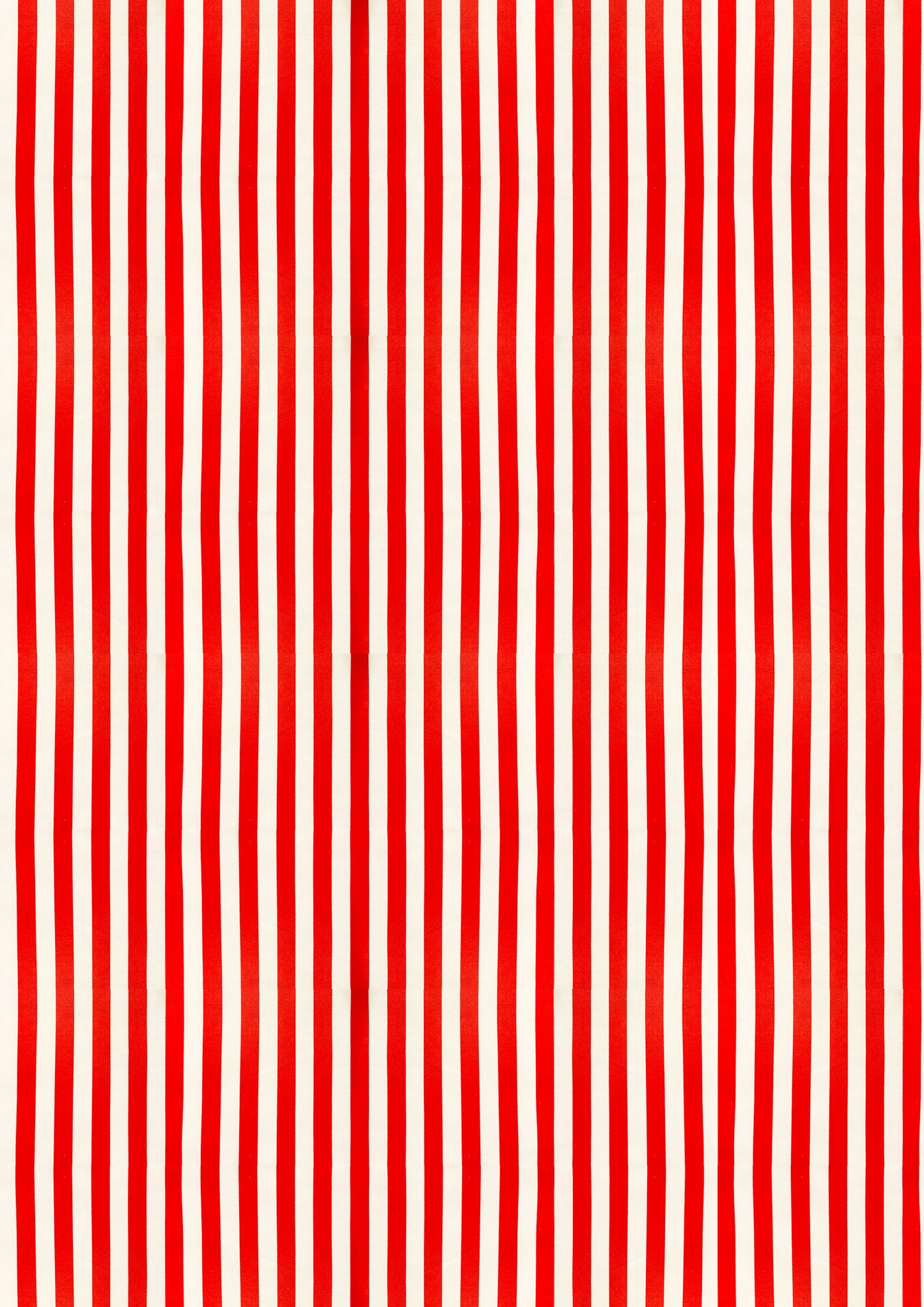 300TC Cotton Red and white broad stripes